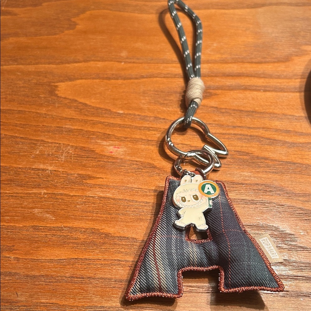 Pin for Love Labubu A Keychain
